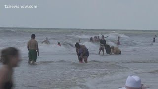 Crystal Beach visitors celebrating Labor Day 2019 [upl. by Kerge]