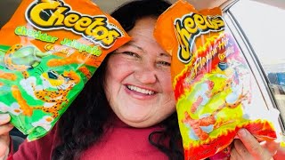 Cheetos flamin hot o Cheetos cheddar jalapeño crunchy mañana es el cumpleaños de Wendy [upl. by Suoivatnod]