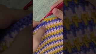 Crochet Blanket Pattern Idea  Crochet Stitches shorts viral knitting diy handmade [upl. by Annig]