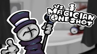 Friday Night Funkin The Magician OneShot  FNF Mod [upl. by Eglanteen410]