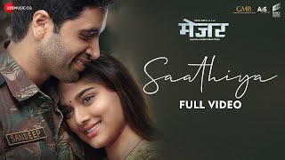 Saathiya  Major  Adivi Sesh amp Saiee M Manjrekar  Javed Ali  Sricharan Pakala  Ritesh Rajwada [upl. by Fokos678]