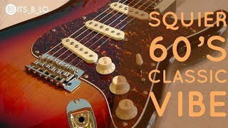 Squier Classic Vibe 60s Stratocaster 3 Tone Sunburst [upl. by Kcirddet]