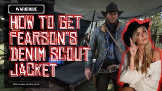 Red Dead Redemption 2  How to Get Pearsons Secret Denim Scout Jacket [upl. by Ettegdirb]