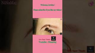 perfect eyebrows eyebrows makeup beautiful brows eyebrow brow eyebrowpencil [upl. by Zaragoza]