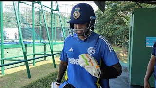 India tour of Srilanka  India 1st practice session captain Suryakumar yadav swag [upl. by Gipps]