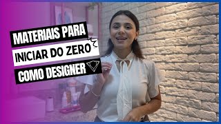 Materiais para iniciar do zero como Designer de Sobrancelhas [upl. by Norrehc679]