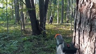 Airsoft War in The Woods [upl. by Gisser]