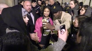 Nicki Minaj Charli XCX Winnie Harlow Alexa Chung and more at the HampM fashion show [upl. by Austina89]