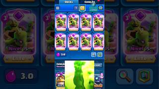 deck bait 3 crowns ☠️ clashroyale memes [upl. by Ilrebmyk]