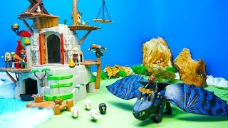 Drachenzähmen leicht gemacht Unboxing Playmobil Ohnezahn Kinderfilm [upl. by Glorianna]