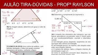 Lista 2  Geometria Básica  Questões 28 29 30 31 32 33 34 35 36 e 37 [upl. by Nowell746]