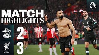 Highlights Southampton vs Liverpool  Salah Double Wins It 23 [upl. by Miett]