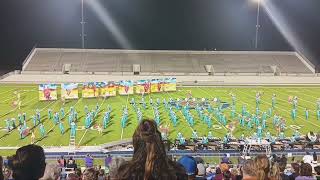 Friendswood High School Mustang Band 2024 quotAtomic Ranchquot 5A UIL Area E Marching Contest Finals [upl. by Ydennek]