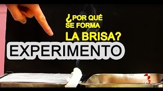 ¿Por qué se produce la brisa Experimento [upl. by Enialed346]