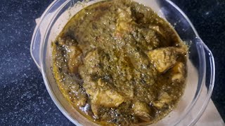 Green Chicken Recipe Gravy Chicken Gravy Recipe Chicken Recipe [upl. by Riesman]