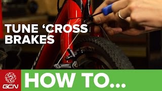 How To Fine Tune Cantilevers For Cyclocross [upl. by Alledi]