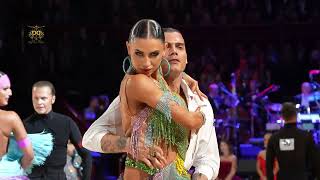 quot The International Championship 2023 quot at the Royal Albert Hall  Pro latin Semifinal Rumba [upl. by Nnylg]