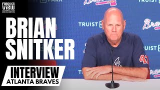 Brian Snitker Discusses Impressions of Spencer Schwellenbach amp Jarred Kelenic Future vs Lefties [upl. by Kcirnek547]