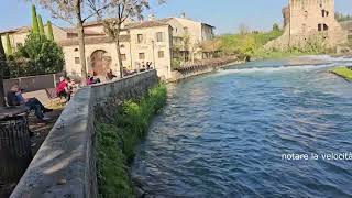 Borghetto di Valeggio acqua [upl. by Ahseid]