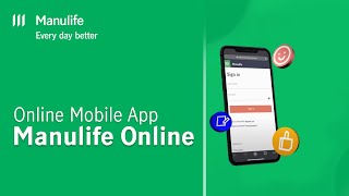 The Manulife Online Mobile App [upl. by Moscow271]