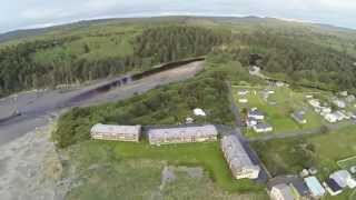 Hi Tide Resort Aerial Video in Moclips WA [upl. by Un]