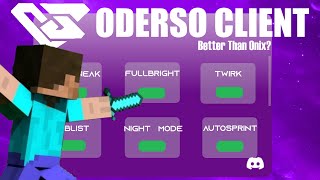 NEW PVP CLIENT  MINECRAFT BEDROCK EDITION 12060  12062 OderSo Client [upl. by Lenard]