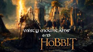 06 Misty Mountains 1CD  The Hobbit an Unexpected Journey [upl. by Delastre]