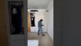 Wardrobe Sliding Door Repair in Singapore  Tasfia Door 🚪🔧 [upl. by Ahsaei]