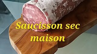 Saucisson sec maison [upl. by Bordiuk]