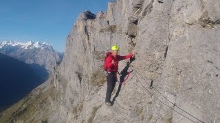 Tällistock Klettersteig Tälli  Via Ferrata  Hans Howald amp Urs Christen  Taelli Tellistock [upl. by Suiramad]