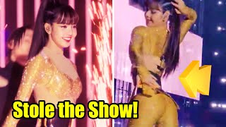 BLACKPINK LISA Steals The Show At Le Gala des Pieces Jaunes Paris kpop [upl. by Zurn]