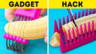 GADGETS VS HACKS  Useful Tricks For Any Occasion [upl. by Mareld589]