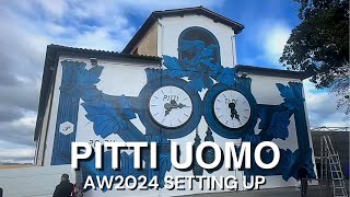 PITTI UOMO AW2024 SETTING UP【FIRENZE】ピッティ ウォーモ 秋冬2024 セッティング Italian Mens Fashion [upl. by Fagen102]