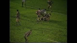 Warrington v Wigan New Years Day 88 2nd Half [upl. by Arimak]