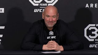 Dana White PostFight Press Conference  UFC 296 [upl. by Jeggar]