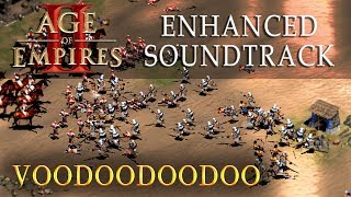 Age of Empires II  Enhanced Soundtrack  14 Voodoodoodoo [upl. by Ydisac186]