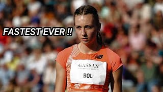 It happened so Fast   Femke Bol  Metz Indoor Meet 2024 [upl. by Ramled569]