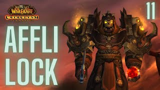 AFFLICTION WARLOCK PvP Gameplay 11  CATACLYSM CLASSIC [upl. by Ydniahs]