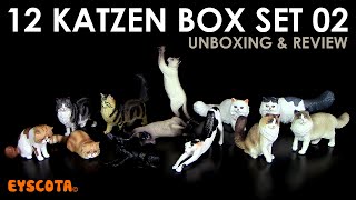 Eyscota ® 12 Katzen  12 pcs Cats Box Set 2  Unboxing amp Review Deutsch  German [upl. by Rocco]