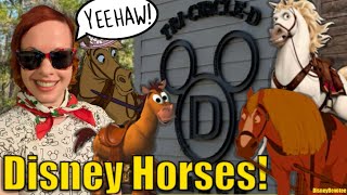 I Went To The Disney World Stable and My Top Ten Favorite Disney Horses [upl. by Solim]