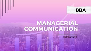 BBA  SEM 1  Managerial Communication  UNIT  3 INTERVIEW and TECHNIQUES [upl. by Alford690]