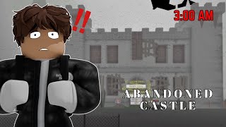 Paranormal INVESTIGATION Sa ABANDONED CASTLE Ng BROOKHAVEN Roblox [upl. by Eicyaj]