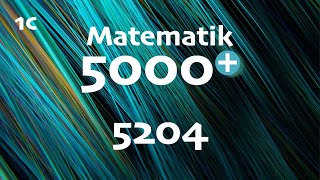 Matematik 5000 1c 5204 matte 1c [upl. by Red]