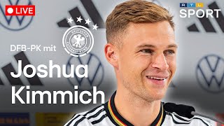 Joshua Kimmich LIVE Pressekonferenz zur Nations League  RTL Sport [upl. by Danie725]