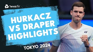 Jack Draper vs Hubert Hurkacz Highlights  Tokyo 2024 [upl. by Geis]