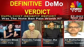 The DeMo Political Slugfest  One Year of Demonetisation  CNBC TV18 [upl. by Korey]