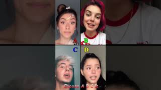 You Choose ABC or D ytshorts duet kikakim abcd funny abcddance comedy memes makeup [upl. by Athene]