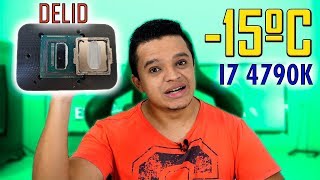 DELID no Intel core i7 4790K vale a pena  Experiência pessoal [upl. by Eiuqram]