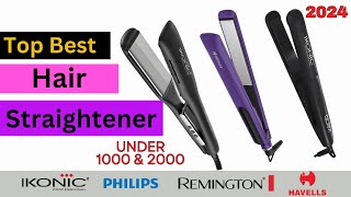 Best Hair Straighteners In India 2024  Phillips Ikonic Vega Havells Straightener Buying Guide [upl. by Ecinnaj]