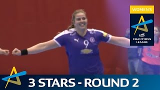 3 Stars  Round 2  Womens EHF Champions League [upl. by Ailhat]